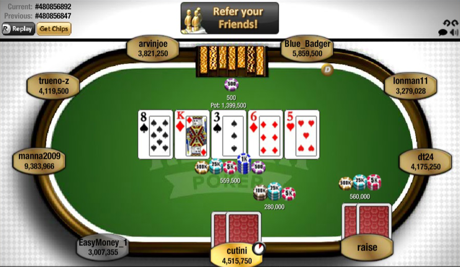 Online Poker Free Fake Money